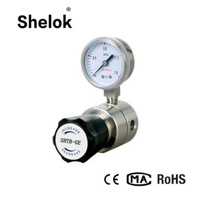 Double Stage Pure Gas Pressure Regulator, Back Pressure Regulator