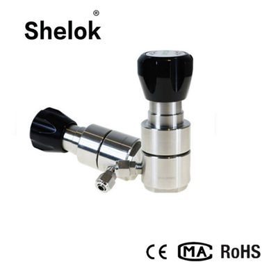 Double Stage Pure Gas Pressure Regulator, Back Pressure Regulator