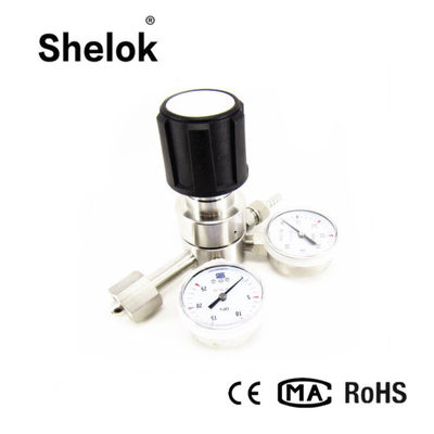 Double Stage Pure Gas Pressure Regulator, Back Pressure Regulator