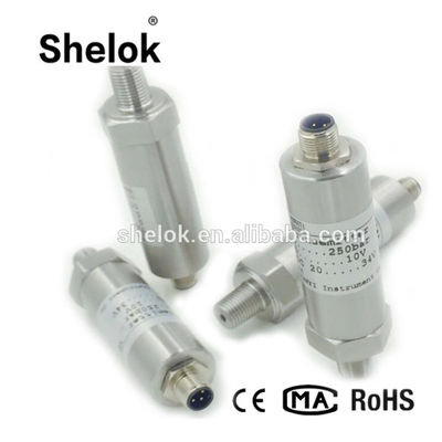 3 Pins Aviation Connector 0-5 Pressure Transmitters, High Temperature Pressure Sensor