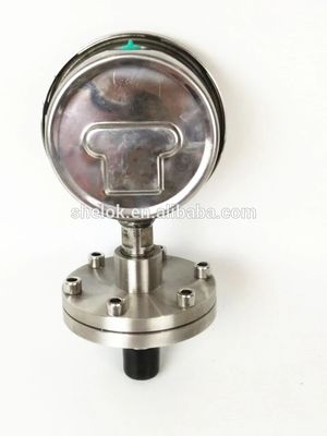 CE Manufacturer Oil Filled Diaphragm Stainless Steel Manometers, Pressure Gauges