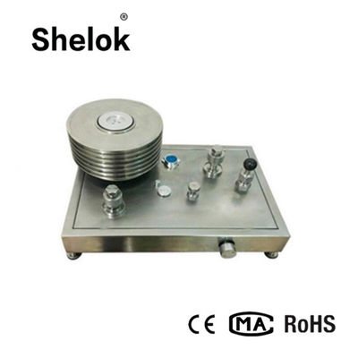 Float Ball Type Dead Weight Tester Piston Pressure Gauge