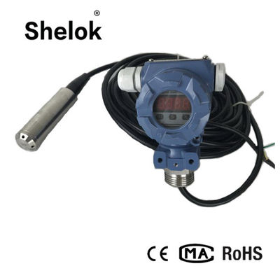Plunge Level Meters With 4~20mA Pressure Transmitter Output, With Battery Charger