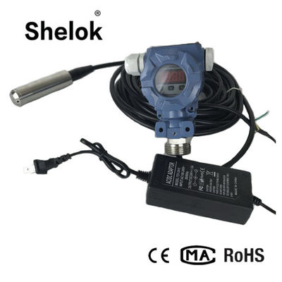 Plunge Level Meters With 4~20mA Pressure Transmitter Output, With Battery Charger