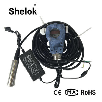 Plunge Level Meters With 4~20mA Pressure Transmitter Output, With Battery Charger