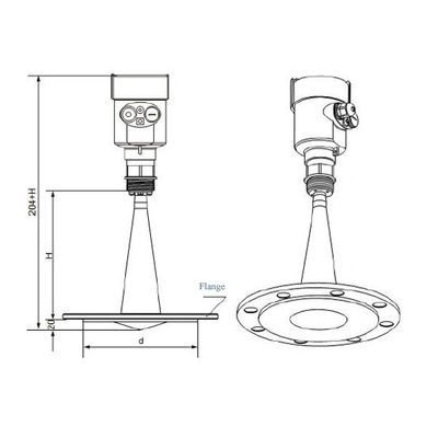 Level Meters Series of Radar Level Meter Adopted 26G High Frequency Radar Sensor