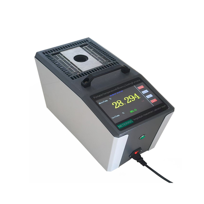 New Portable Dry Block Temperature Calibrator With RS232 Bluetooth 50~750℃ Full Screen Furnace Bath