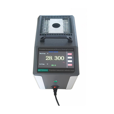 New Portable Dry Block Temperature Calibrator With RS232 Bluetooth 50~750℃ Full Screen Furnace Bath