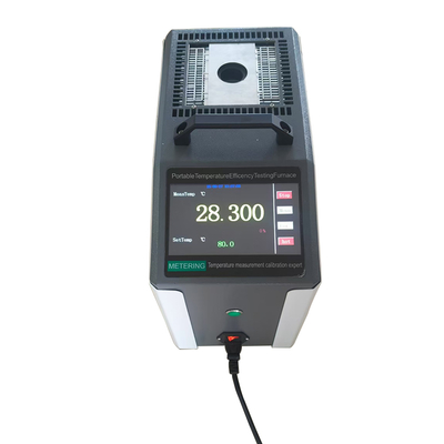New Portable Dry Block Temperature Calibrator With RS232 Bluetooth 300~1200℃ Full Screen