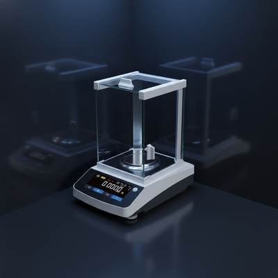 2.1g range dividing value laboratory instrument NanCon BA Series New Upgraded Analytical Laboratory Balance 31g-105g 0.01mg Dividing Value 0.001g Accuracy Stainless Steel