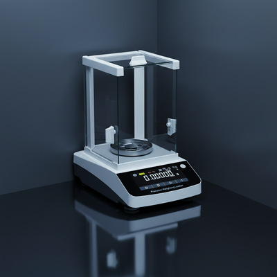 2.1g range dividing value laboratory instrument NanCon BA Series New Upgraded Analytical Laboratory Balance 31g-105g 0.01mg Dividing Value 0.001g Accuracy Stainless Steel