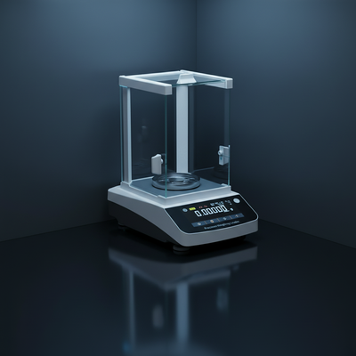 NanCon BA324 Precision Measuring Leader Analytical Laboratory Electronic Balance Stainless Steel 320g 0.01mg