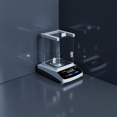 NanCon BA324 Precision Measuring Leader Analytical Laboratory Electronic Balance Stainless Steel 320g 0.01mg