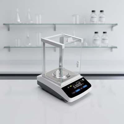 NanCon BA324 Precision Measuring Leader Analytical Laboratory Electronic Balance Stainless Steel 320g 0.01mg