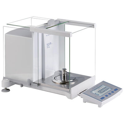NanCon Analytical Weighing Balance Lab Dual Range Electronic Balance ES-E Series 120g Capacity Stainless Steel Semi-Automatic