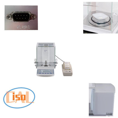 NanCon Lab Analytical Balance Dual Range Electronic Balance ES-E Series 120g Capacity Semi-Automatic Calibration Semi Balance