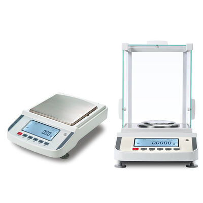 NanCon Lab Analytical Semi-Microbalance Dual Semi-Analytical High Accuracy Versatile Electronic Balance Stainless Steel