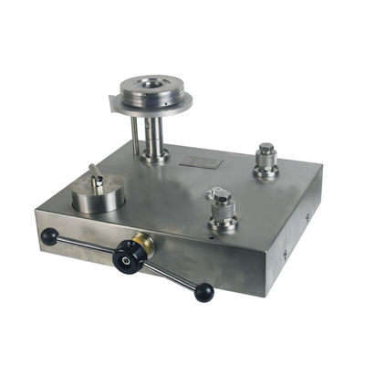 DWT high precision high -pressure oil piston dead weight tester for digital pressure gauge