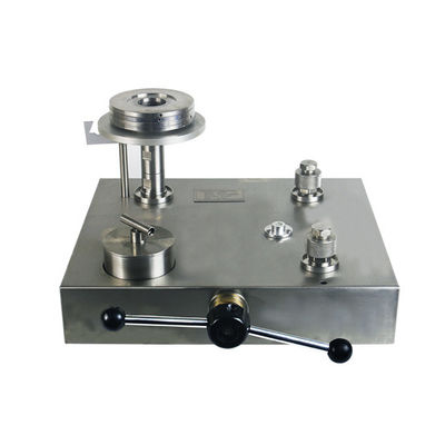 DWT high precision high -pressure oil piston dead weight tester for digital pressure gauge