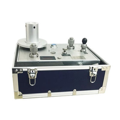 Piston hydraulic dead weight tester pressure gauge calibration machine
