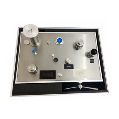 Piston hydraulic dead weight tester pressure gauge calibration machine