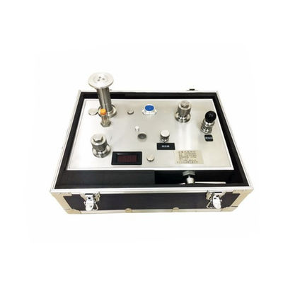 Piston hydraulic dead weight tester pressure gauge calibration machine
