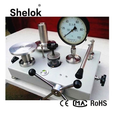 Pressure gauge dead weight tester