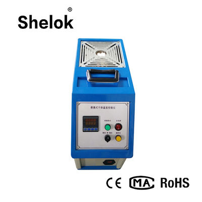 Reference dry block temperature calibrator sensor