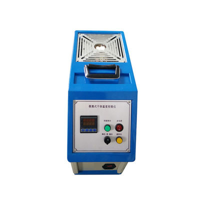 Reference dry block temperature calibrator sensor