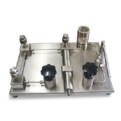 Low cost bench type water pressure calibrator instrument