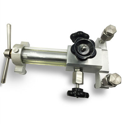 manual hydraulic pressure calibrator testing pump