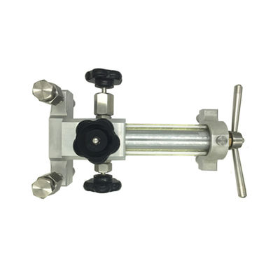 Hydraulic liquid pressure gauge calibrator pressure calibration pump