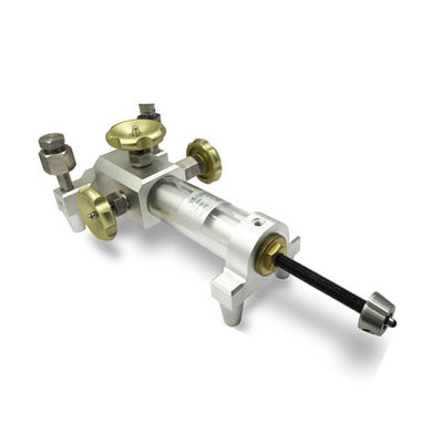 Hydraulic liquid pressure gauge calibrator pressure calibration pump