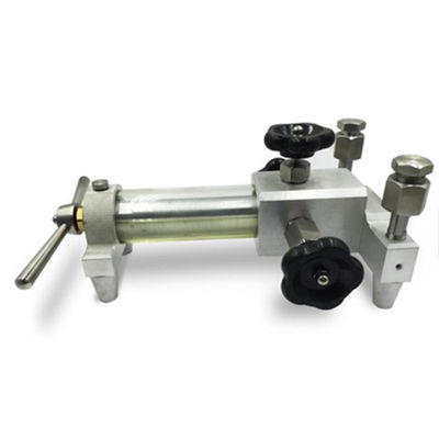Hydraulic liquid pressure gauge calibrator pressure calibration pump