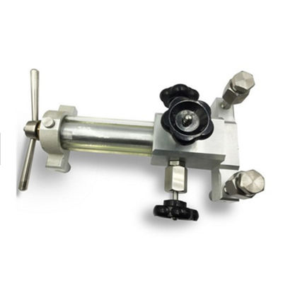 Hydraulic liquid pressure gauge calibrator pressure calibration pump