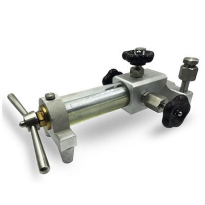 Hydraulic liquid pressure gauge calibrator pressure calibration pump