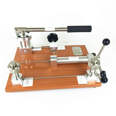 Portable pressure gauge calibration machine