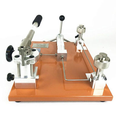 Portable pressure gauge calibration machine