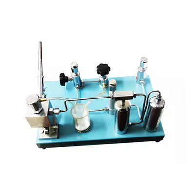 Desktop pressure gauge calibration machine