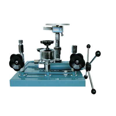 Piston pressure transmitter calibration