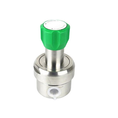 Hydraulic pneumatic back pressure regulator valve