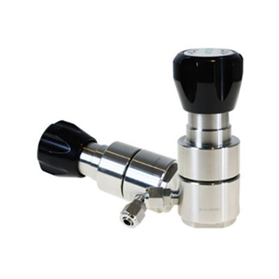 Hydraulic pneumatic back pressure regulator valve