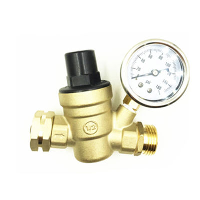2021 Hot Sell Adjustable Brass Water Pressure Regulator