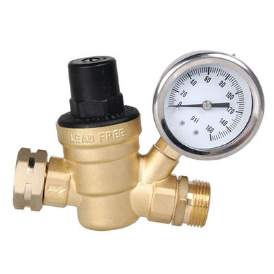2021 Hot Sell Adjustable Brass Water Pressure Regulator