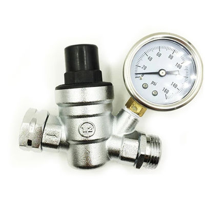 2021 Hot Sell Adjustable Brass Water Pressure Regulator