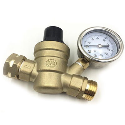 2021 Hot Sell Adjustable Brass Water Pressure Regulator