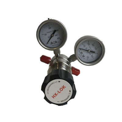 Stainless steel adjustable air gas pressure regulator
