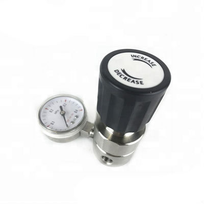 Nitrogen gas back pressure regulator
