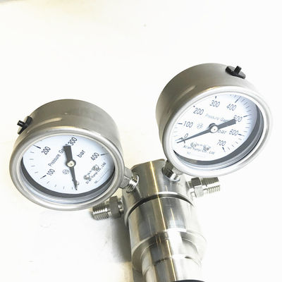 High pressure regulator water 6000 psi
