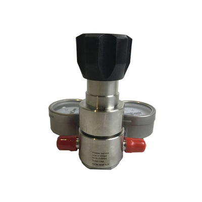 Stainless Steel Adjustable Air Pressure Relief Regulator Valve with 2pcs Pressure Gauge